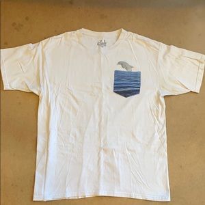 Jumping Dolphin Pocket Tee
